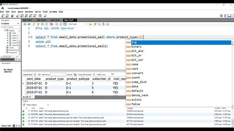 Toradh íomhá ar SQL Query Result