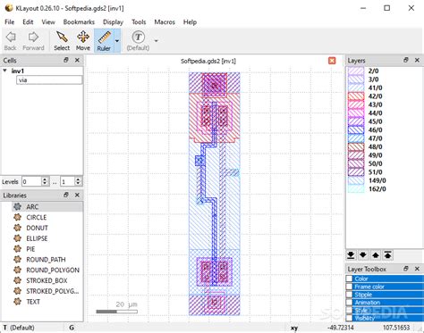 Afbeeldingsresultaten voor KLayout Python API Array