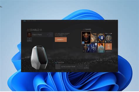 Toradh íomhá ar Alienware Command Center Taking Forever