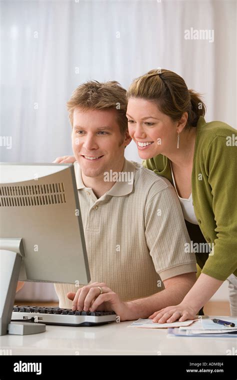 Image result for Couple Using Computer