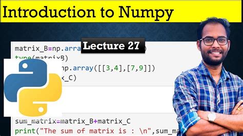 Image result for YouTube How Do Numpy Work in Python