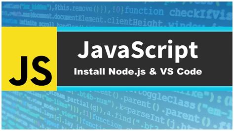 Install JavaScript On vs Code に対する画像結果