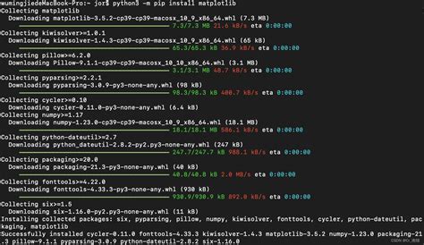 Toradh íomhá ar How to Install Matplotlib in Python Using PIP