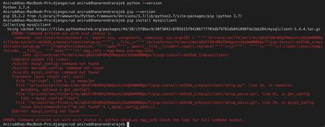 Image result for Pip Install MySQL-python