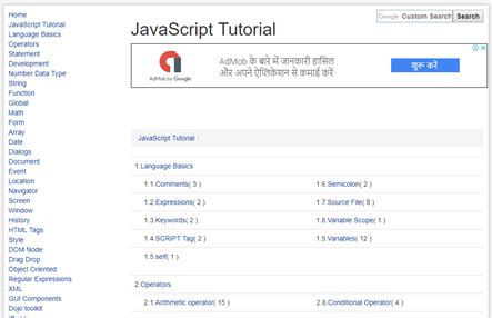 Image result for JavaScript Tutorials Point