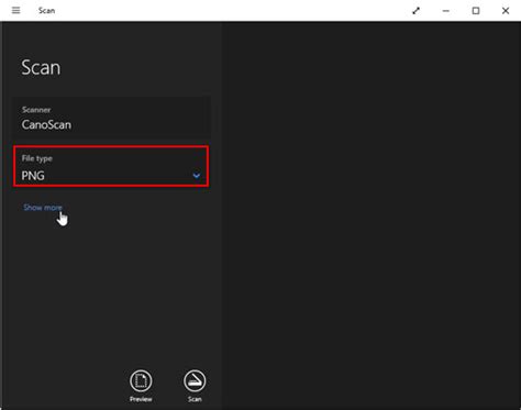 Windows Scan to Computer に対する画像結果