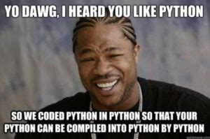 Afbeeldingsresultaten voor Python Programmer Meme