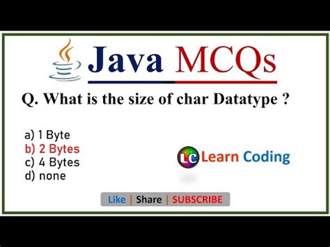 MCQ Question for Java Coding Program に対する画像結果