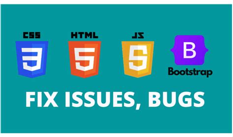 Image result for Fix HTML CSS JavaScript