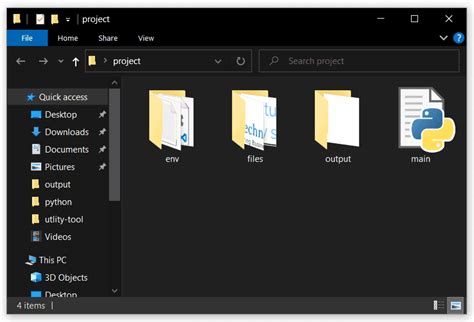 Toradh íomhá ar Python Script to Installable exe