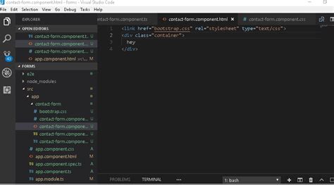 Visual Studio Code Add CSS File に対する画像結果
