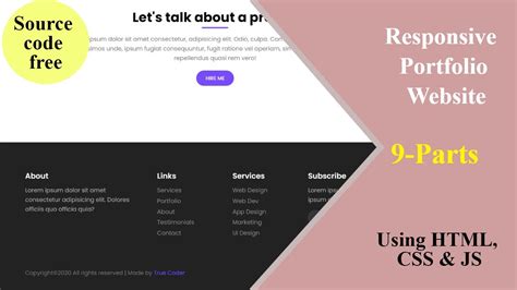 Image result for Portfolio Only by HTML No CSS JavaScript