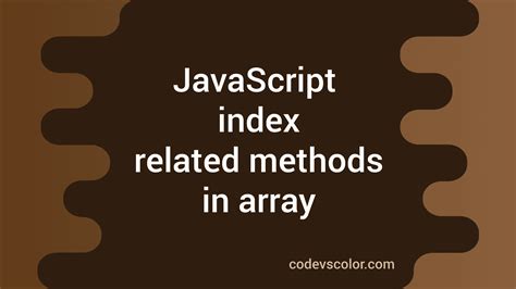 Image result for Find Last Item Index in Array JavaScript