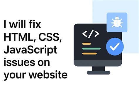 Fix HTML CSS JavaScript に対する画像結果