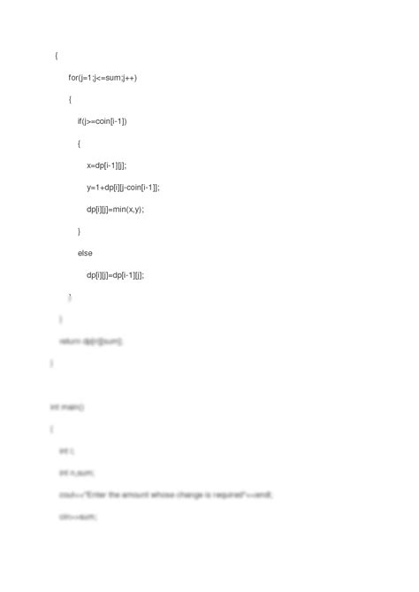 Image result for Implementation of Making Change Problem Using Dynamic Programming