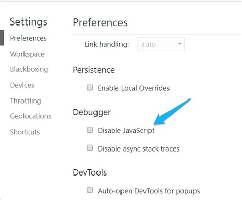 Image result for Disable JavaScript for specific sites