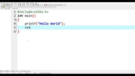 Image result for C Programming Language HelloWorld