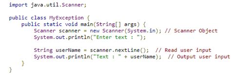 Image result for Java User Input Scanner