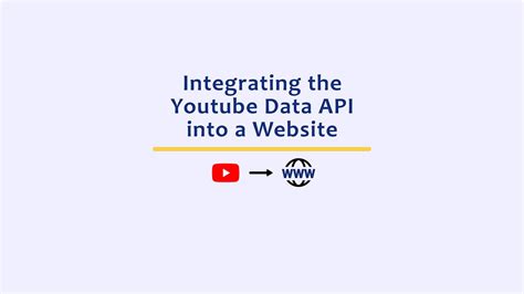 Image result for YouTube JavaScript API Connection