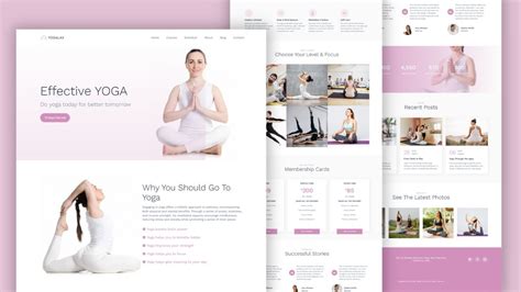 Yoga Website Using HTML CSS JavaScript に対する画像結果