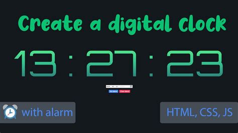 Image result for Digital Clock JavaScript