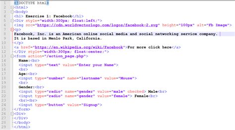 Image result for HTML Coding Examples