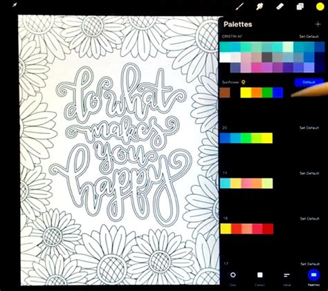 Procreate Tutorials Coloring に対する画像結果