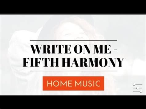 Image result for Fifth Harmony Write On Me