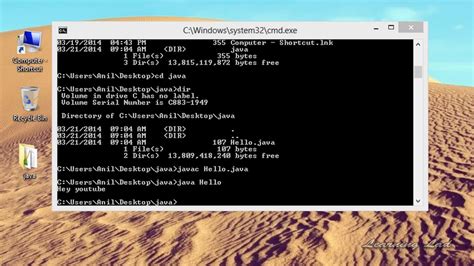 How to Run Java Program in Notepad in Command Prompt に対する画像結果
