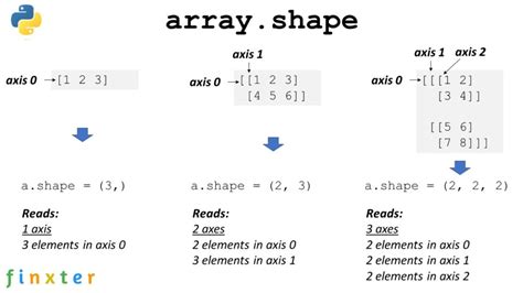 Image result for Array Shape Python