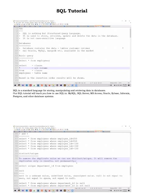 Basic SQL Queries SQL Tutorial for Beginners に対する画像結果