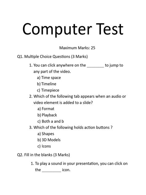 Image result for Basic Computer Assessment