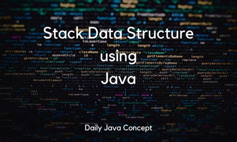 Toradh íomhá ar Stack Data Structure in Java