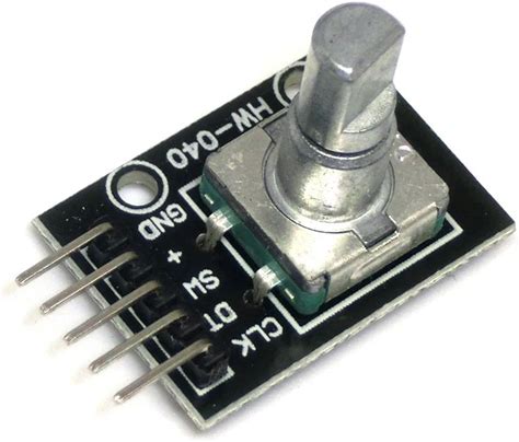 The 360-Degree Rotary Encoder Module Is Suitable For The Arduino Brick Sensor Switch Development Board KY-040 With Pins