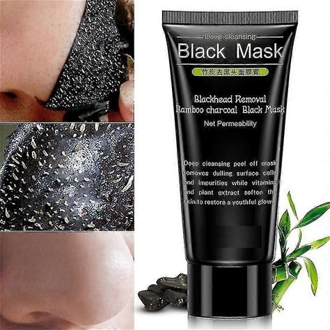 60G Black Head Remover Nose Black Mask Face Care Mud Acne Treatments Peel Off Mask Pore Strip Peel Mask Oil Control Skin
