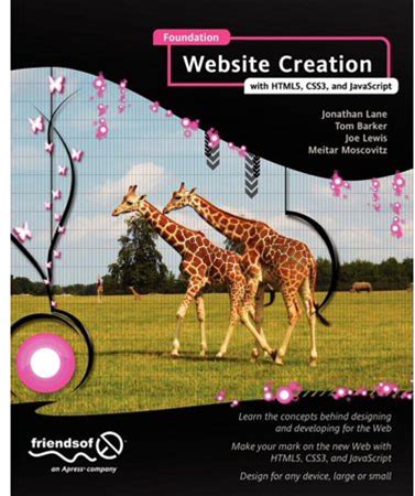 Foundation Website Creation With Html5, Css3, And Javascript, (Paperback)