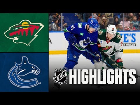 Wild vs. Canucks | NHL Highlights | December 06, 2025