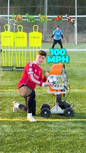 Goalkeeper VS 100MPH Free Kick! 🚀
