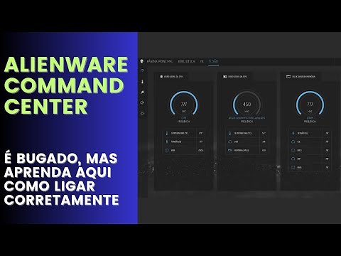 Aprenda usar o ALIENWARE COMMAND CENTER e veja o que ele muda no seu note Dell!