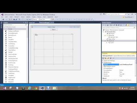 Using the Table Layout Panel in Visual Basic