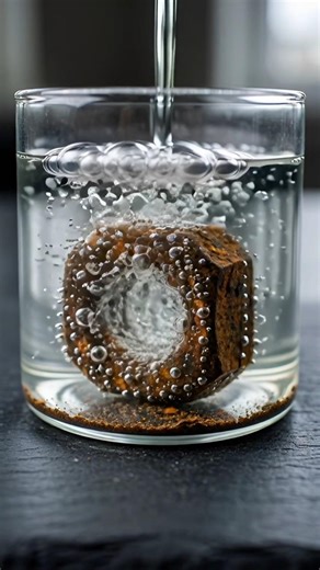 Removing Rust From Old Used Square Nut #shorts