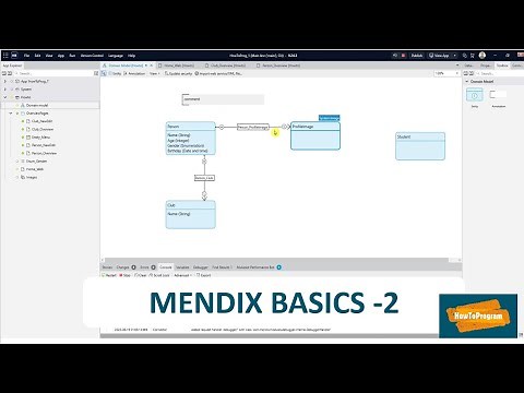 Mendix Basics - Chapter 2 (Associations, Overview, Data, Validations)
