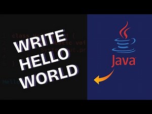 How to Write and Run Hello World in Java 2025?