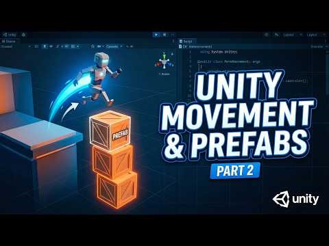 Unity Basics for Beginners | GameObjects, Prefabs & Player Movement