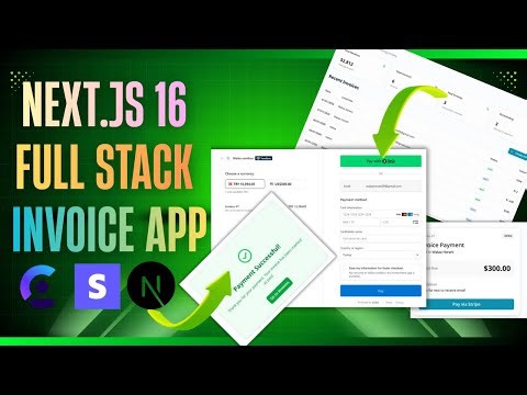 Full Stack Next.js Invoice App Typescript | Stripe | Send Email | Google Authenticator | CodeRabbit