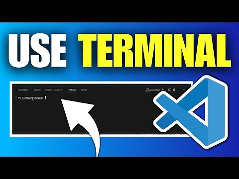 How To Open & Use Terminal in Visual Studio Code