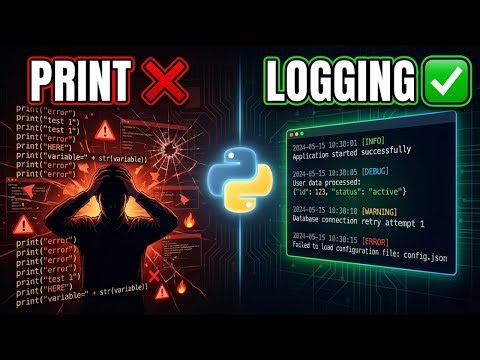 Logging in Python: Stop Using print() (Do This Instead)