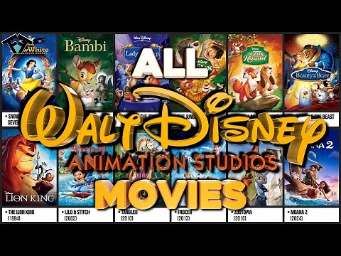 All Walt Disney Animation Movies (1937-2027)