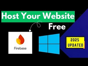 Host Your HTML Website Online for FREE Using Firebase Hosting
