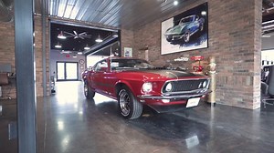 FOR SALE! 1969 Ford Mustang Mach 1 • 428 Cobra Jet • Top Loader 4-Speed Manual • R-Code Vehicle • T5 Candy Apple Red • Deluxe Marti Report Check out the full listing for this 1969 Ford Mustang Mach 1 here: https://www.lafontaineclassiccars.com/inventory/used-1969-ford-mustang-mach-1-428-cj-9r02r107653/ If we don't have your dream car we can find it! WWW.LAFONTAINECLASSICCARS.COM Call now for more information! (248)714-2110 #classics #collectorcars #ford #mustang #mach1 #cobrajet | LaFontaine Cla
